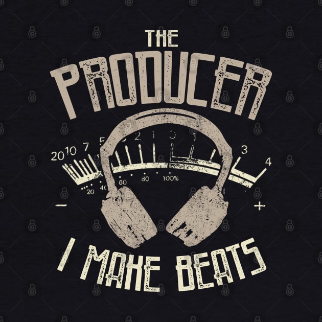 Producer I Make Beats Headphones by JakeRhodes